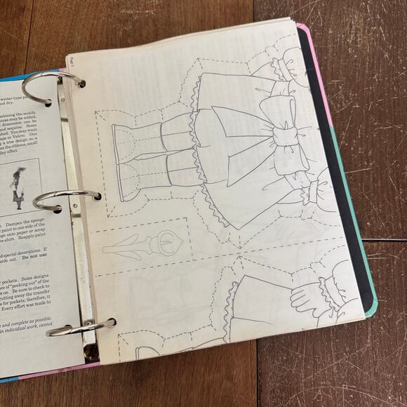 Transfer Pattern Club Shirt Design Binder Patterns/instructions COMPLETE‎ UNUSED - Picture 6 of 16